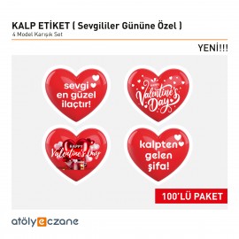 KALP ETİKET ( Sevgililer Gününe Özel )