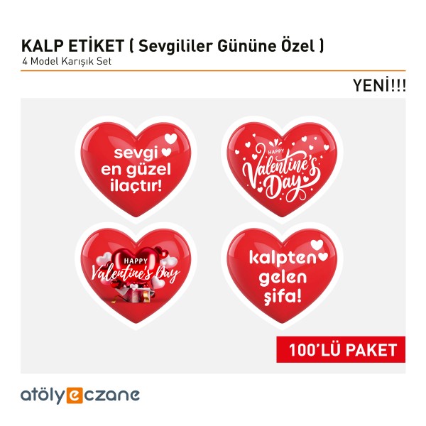 KALP ETİKET ( Sevgililer Gününe Özel )