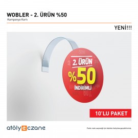 Wobbler ( 10'lu Paket )