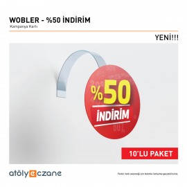 Wobbler ( 10'lu Paket )